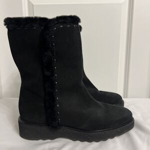 Aquatalia Black Winter & Rain Boots